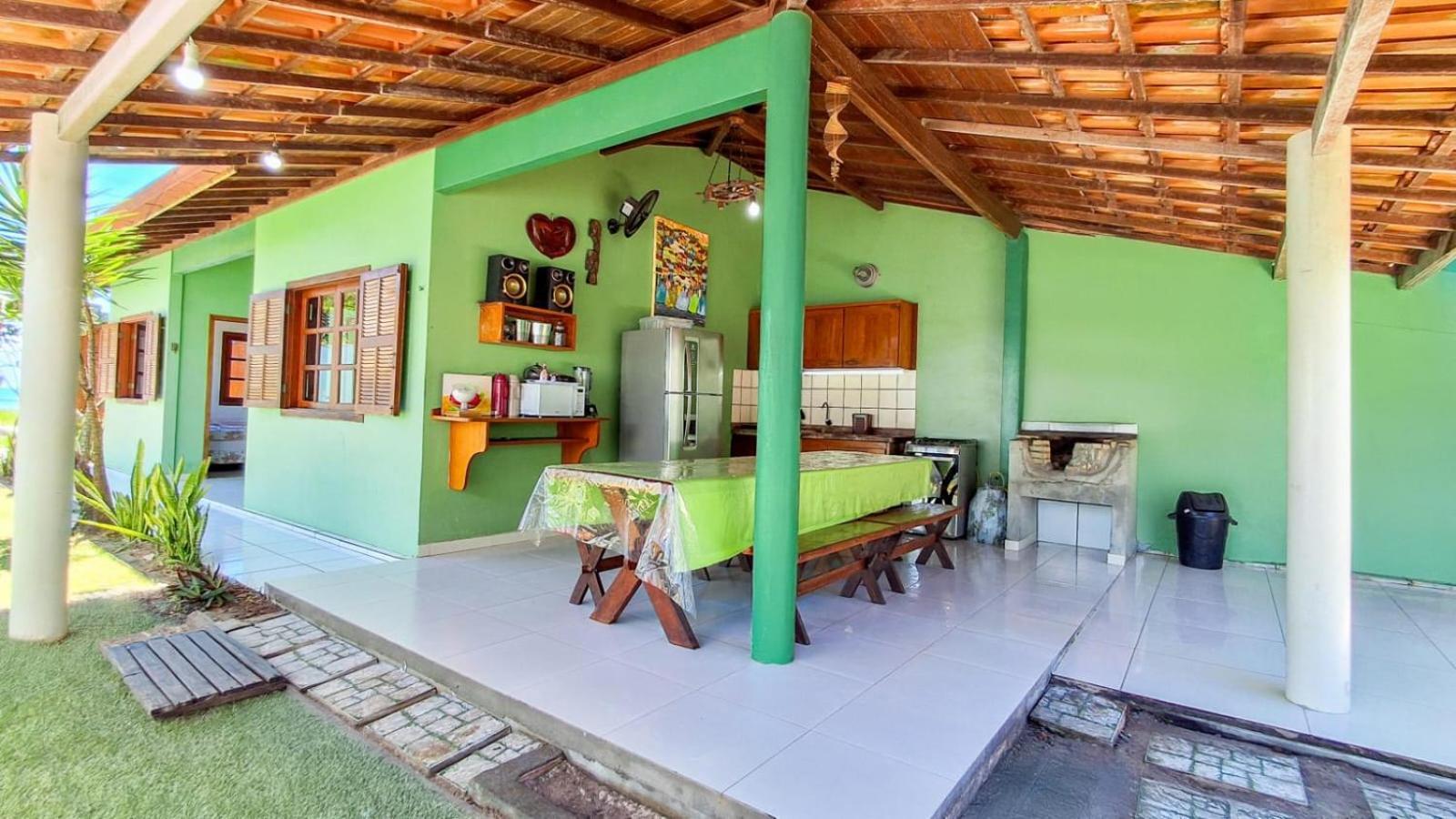 Villa Refugio Beira Mar Santa Cruz Cabrália Esterno foto